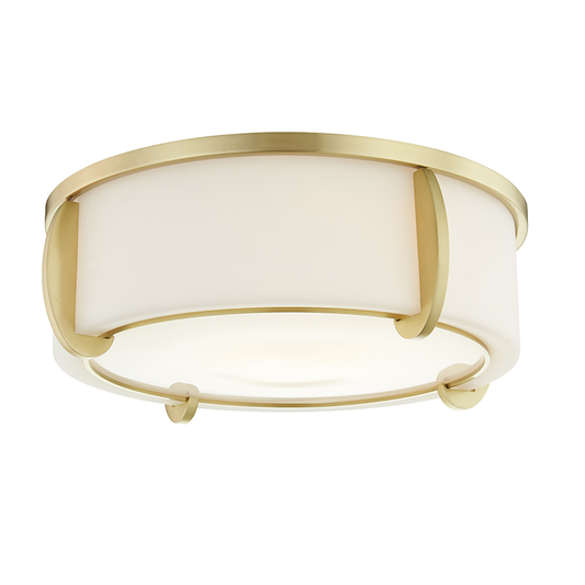 Hudson Valley Lighting Talon Flush Mount in Aged Brass 4616-AGB