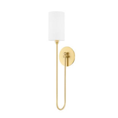 Hudson Valley Lighting Harlem Wall Sconce in Aged Brass 6800-AGB