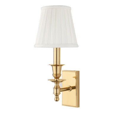 Hudson Valley Lighting Ludlow Wall Sconce in Polished Brass 6801-PB