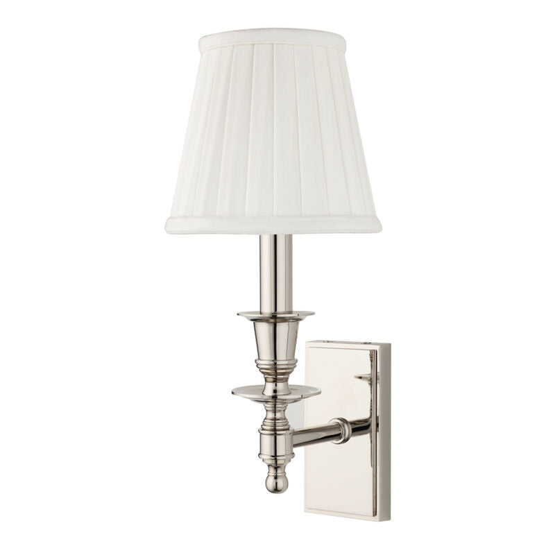 Hudson Valley Lighting Ludlow Wall Sconce in Polished Nickel 6801-PN