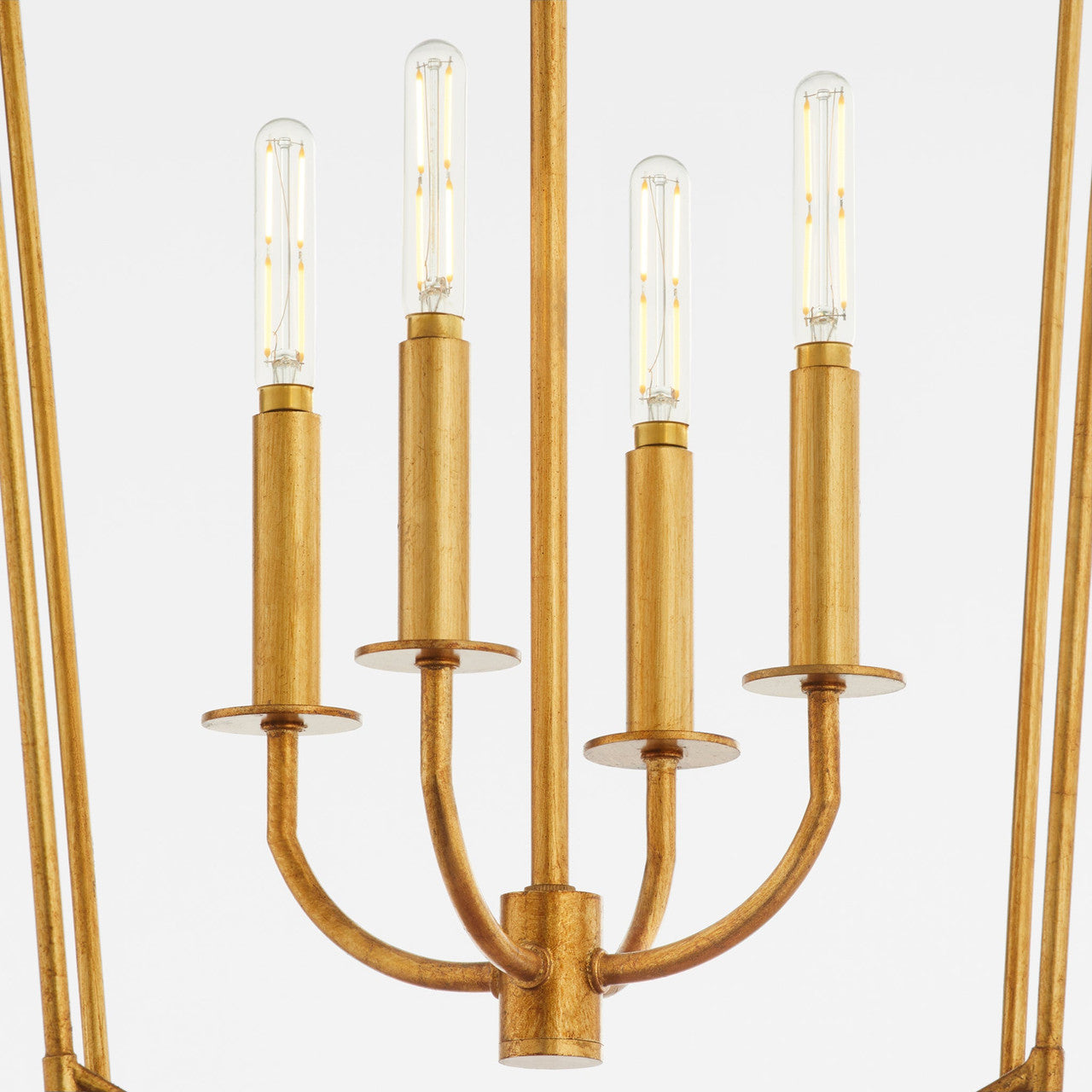 Quorum  Mantle 4 Light Entry - Gold Leaf 6812-4-74