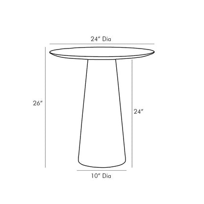 Arteriors Home Theodore End Table 6852