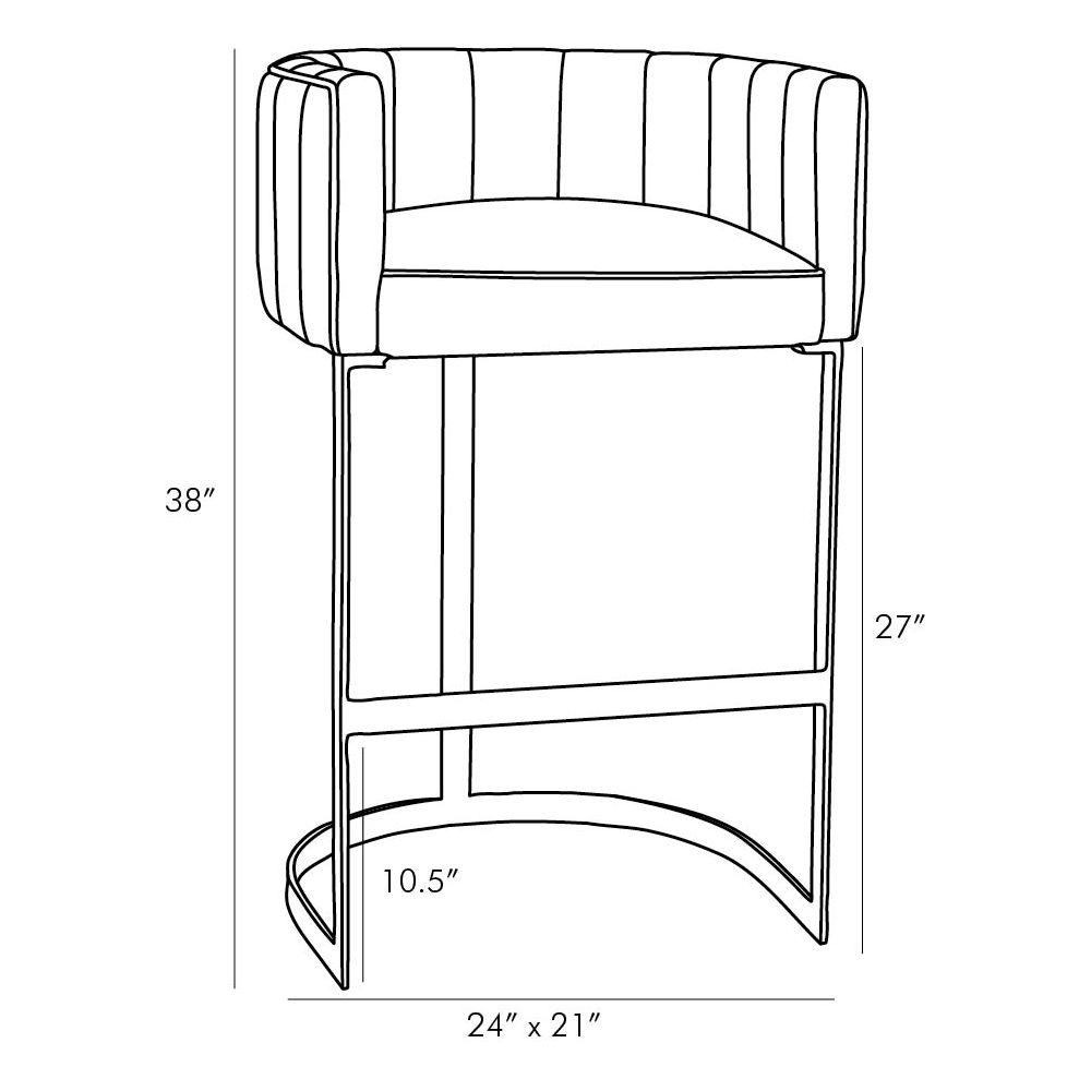 Arteriors Home Tatum Bar Stool 6883