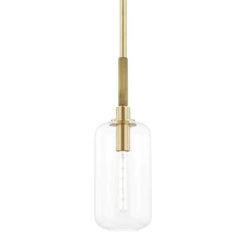 Hudson Valley Lighting Lenox Hill Pendant in Aged Brass 6908-AGB