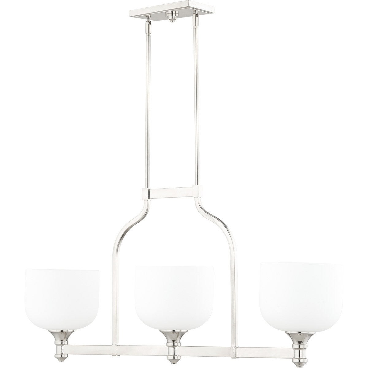 Quorum Richmond Island Light in Polished Nickel 6911-3-162