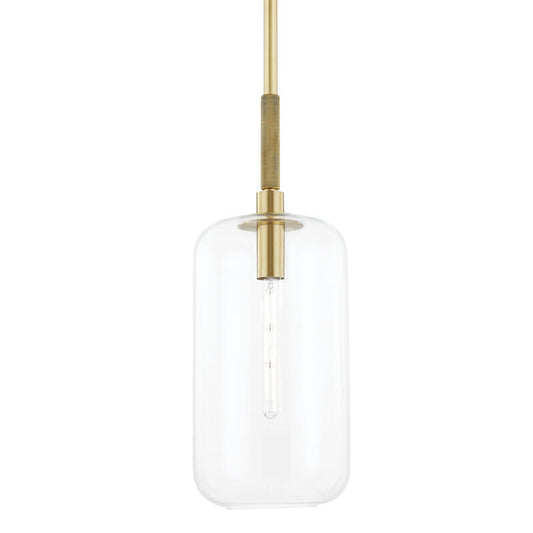 Hudson Valley Lighting Lenox Hill Pendant in Aged Brass 6911-AGB