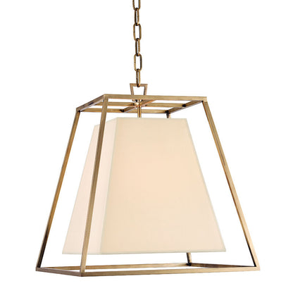 Hudson Valley Lighting Kyle Pendant in Aged Brass 6917-AGB