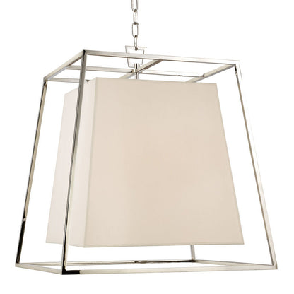 Hudson Valley Lighting Kyle Chandelier in Polished Nickel 6924-PN-WS