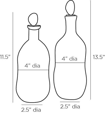 Arteriors Home Stavros Decanters, Set of 2 6957