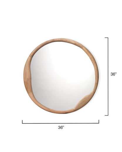 Jamie Young Organic Round Mirror 6ORGA-MINA