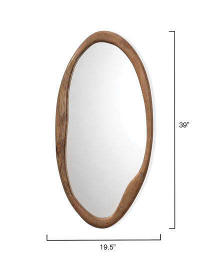 Jamie Young Organic Oval Mirror 6ORGA-OVNA