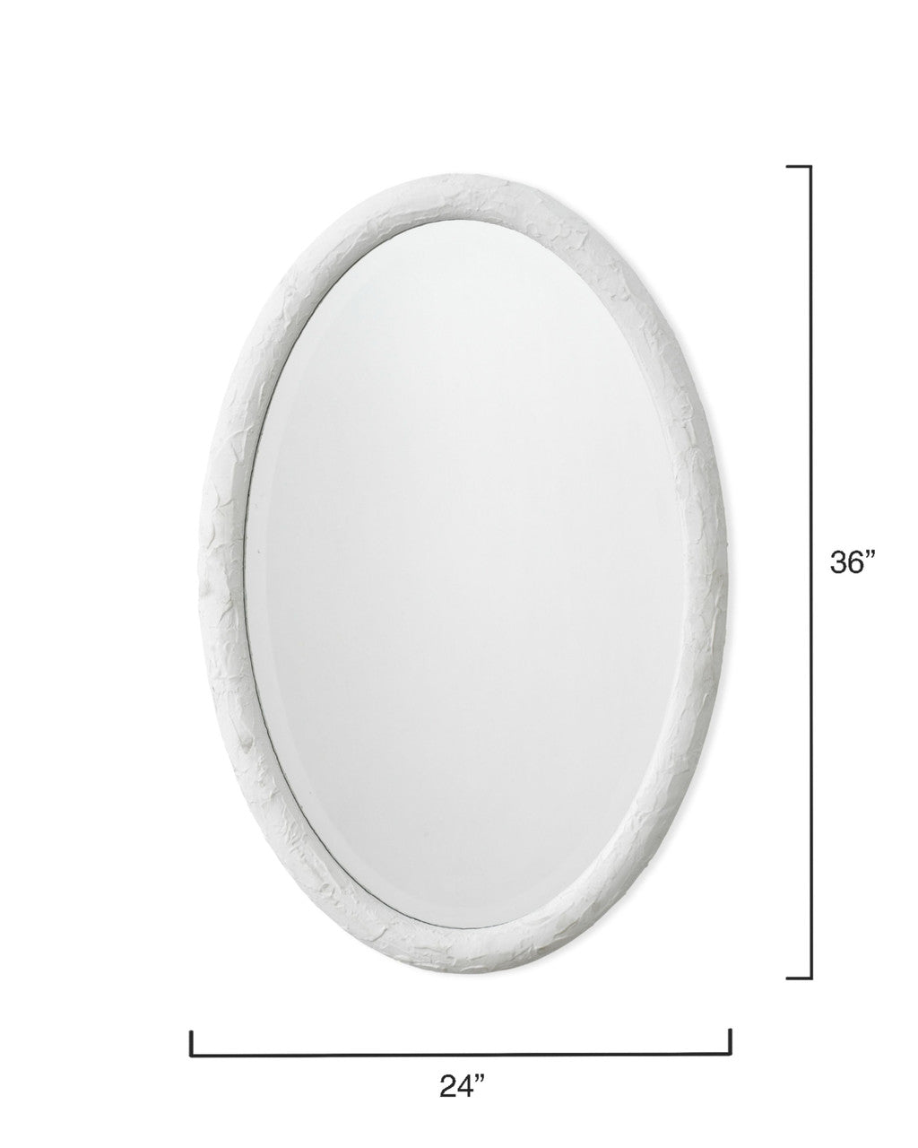 Jamie Young Ovation Oval Mirror 6OVAT-MIWH