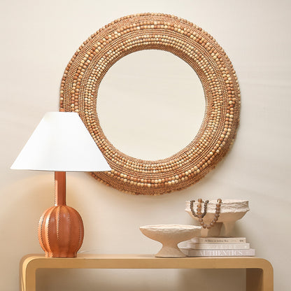 Jamie Young Strand Beaded Mirror  6STRA-MINA