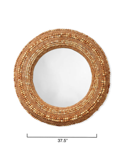 Jamie Young Strand Beaded Mirror  6STRA-MINA