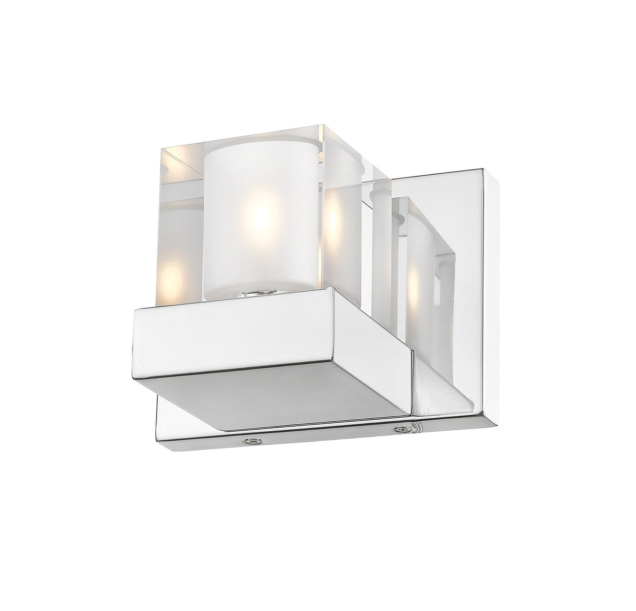 Z-Lite Fallon 1 Light Wall Sconce in Chrome 467-1S-CH