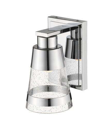 Z-Lite Ethos 1 Light Wall Sconce in Chrome 1922-1S-CH-LED