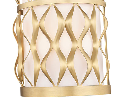 Z-Lite Harden 2 Light Wall Sconce in Modern Gold 1948-2S-MGLD