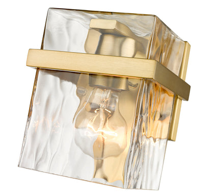 Z-Lite Bennington 1 Light Wall Sconce in Modern Gold 1938-1S-MGLD