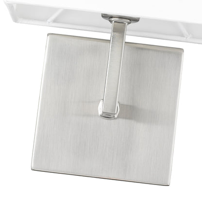 Z-Lite Saxon 1 Light Wall Sconce in Brushed Nickel 815-1S-BN