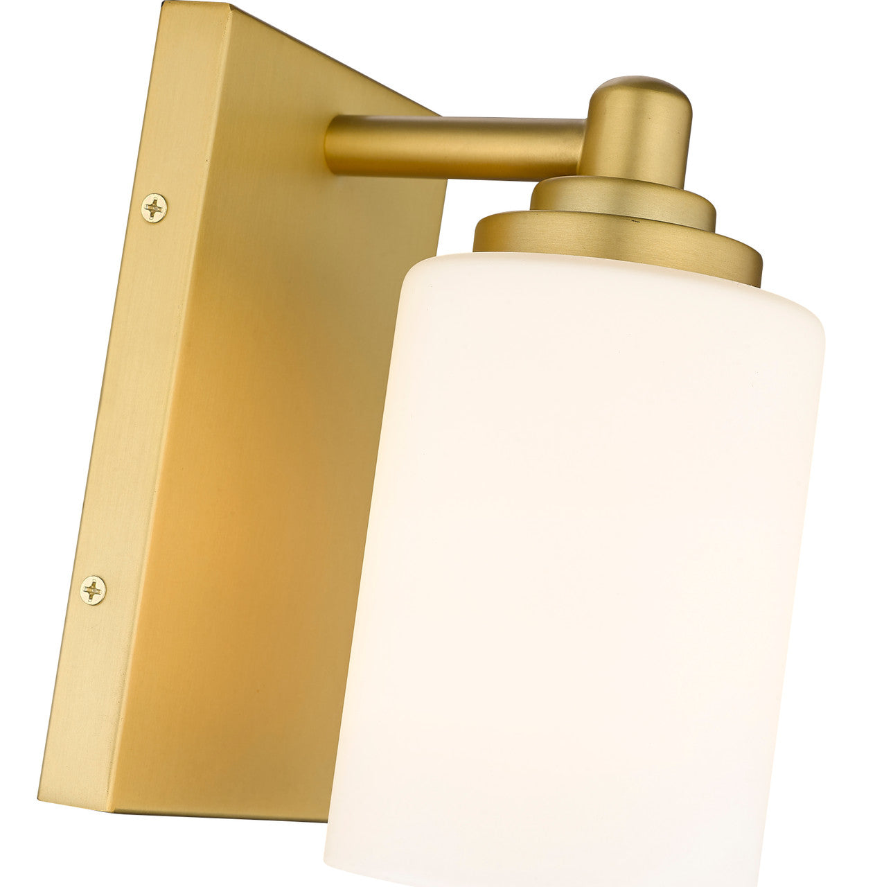 Z-Lite Soledad 1 Light Wall Sconce in Brushed Gold 485-1S-BG