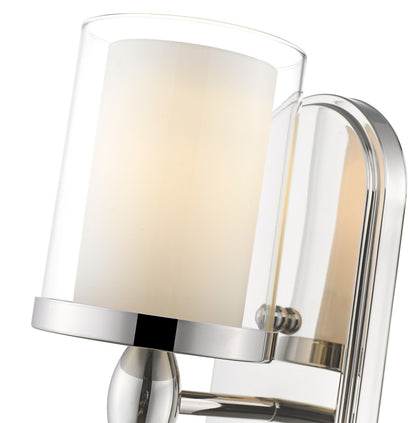 Z-Lite Argenta 1 Light Wall Sconce in Chrome 1908-1S