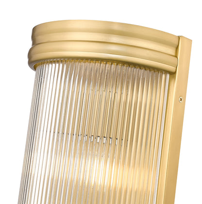 Z-Lite Carnaby 2 Light Wall Sconce in Modern Gold 7504-2S-MGLD