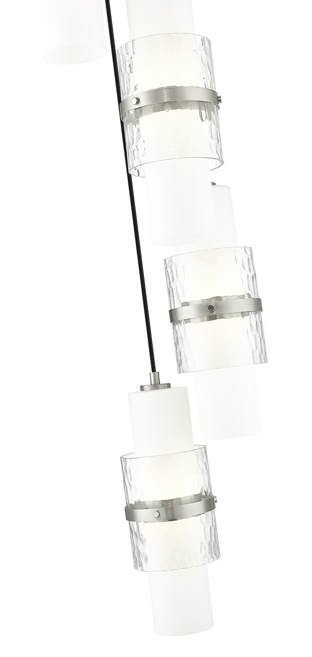 Z-Lite Cayden 5 Light Chandelier in Brushed Nickel 1946P-5R-BN