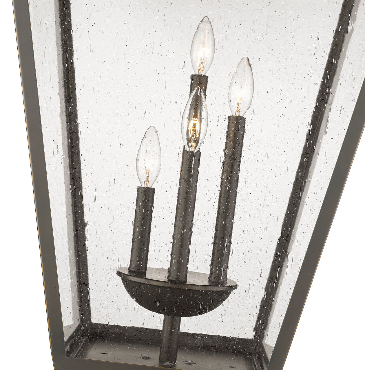 Z-Lite Talbot 4 Light Outdoor Pier Mounted Fixture in Oil Rubbed Bronze 579PHXLXR-533PM-ORB