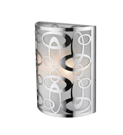 Z-Lite Opal 2 Light Wall Sconce in Chrome 195-2S-CH