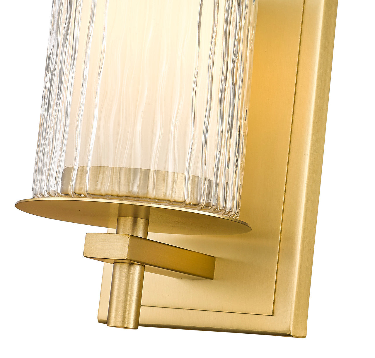 Z-Lite Grayson 1 Light Wall Sconce in Modern Gold 1949-1S-MGLD