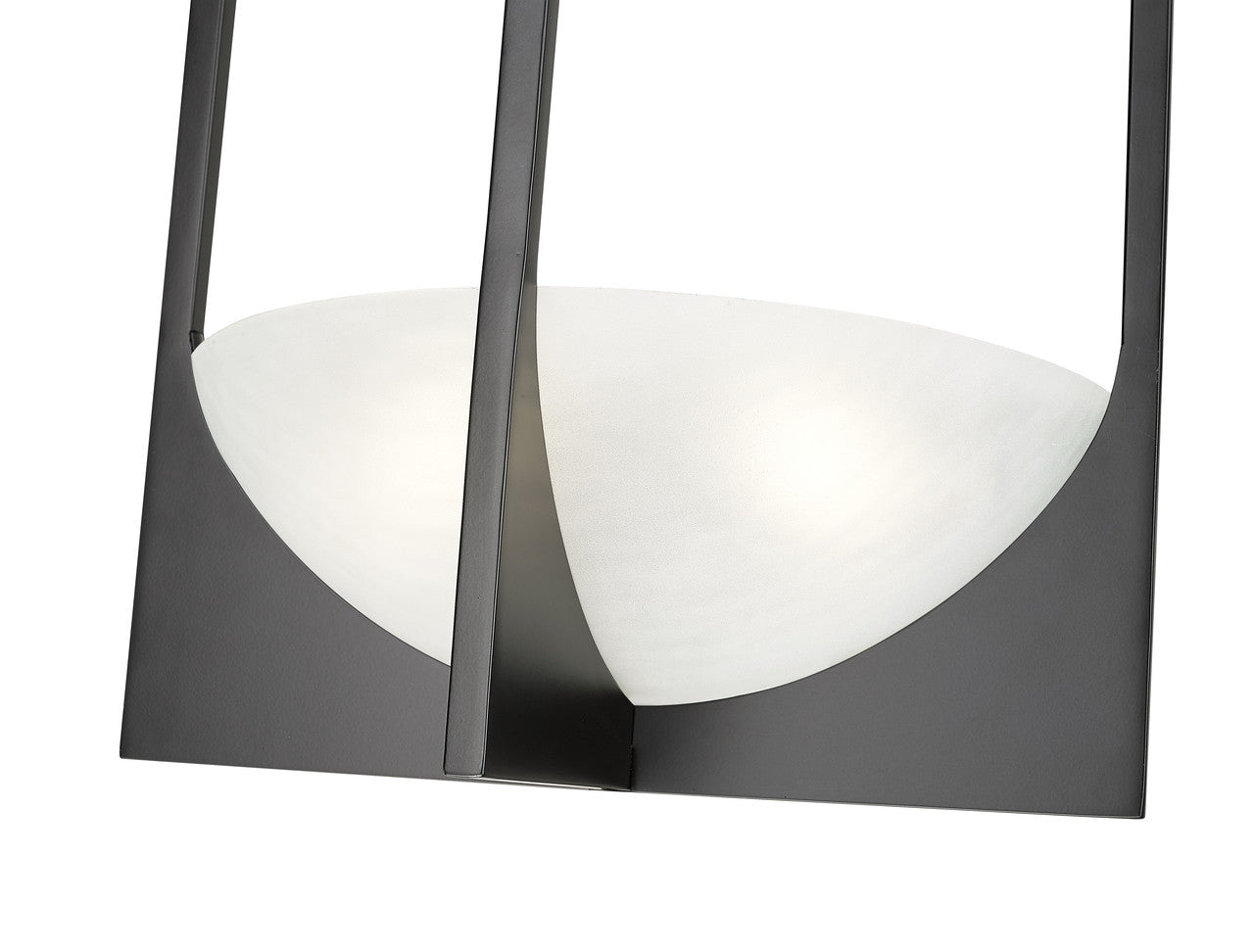 Z-Lite Devon 2 Light Wall Sconce in Matte Black 1947-2S-MB