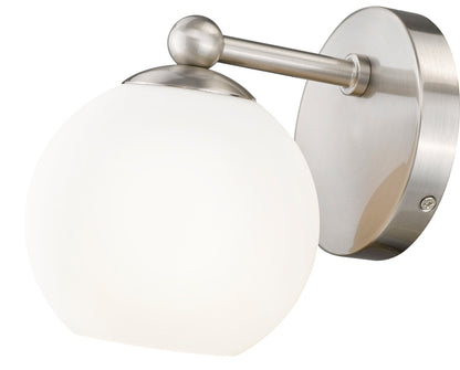 Z-Lite Neoma 1 Light Wall Sconce in Brushed Nickel   1100-1S-BN