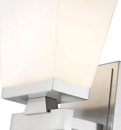 Z-Lite Astor 1 Light Wall Sconce in Brushed Nickel 1937-1S-BN