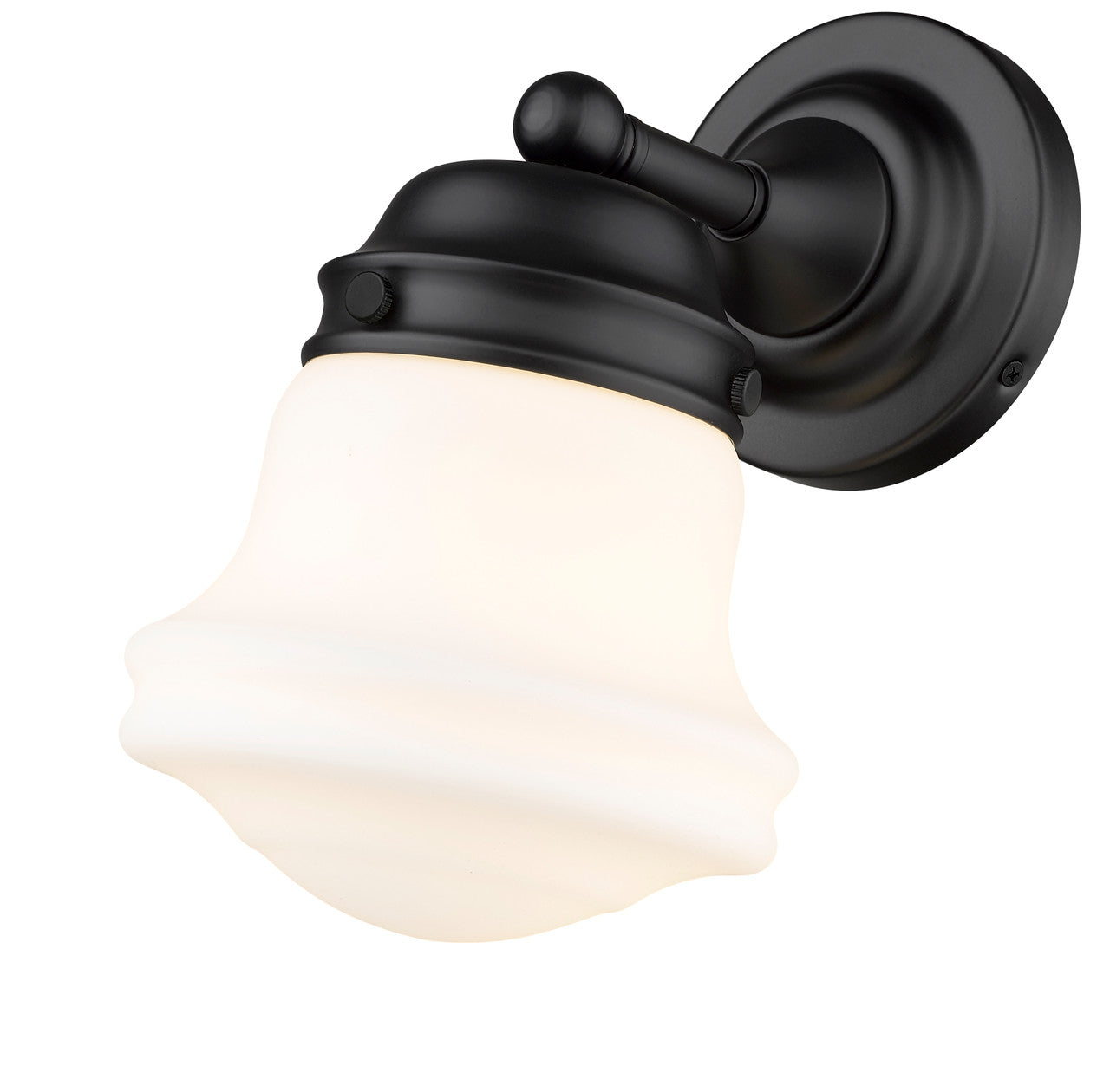 Z-Lite Vaughn 1 Light Wall Sconce in Matte Black 735-1S-MB