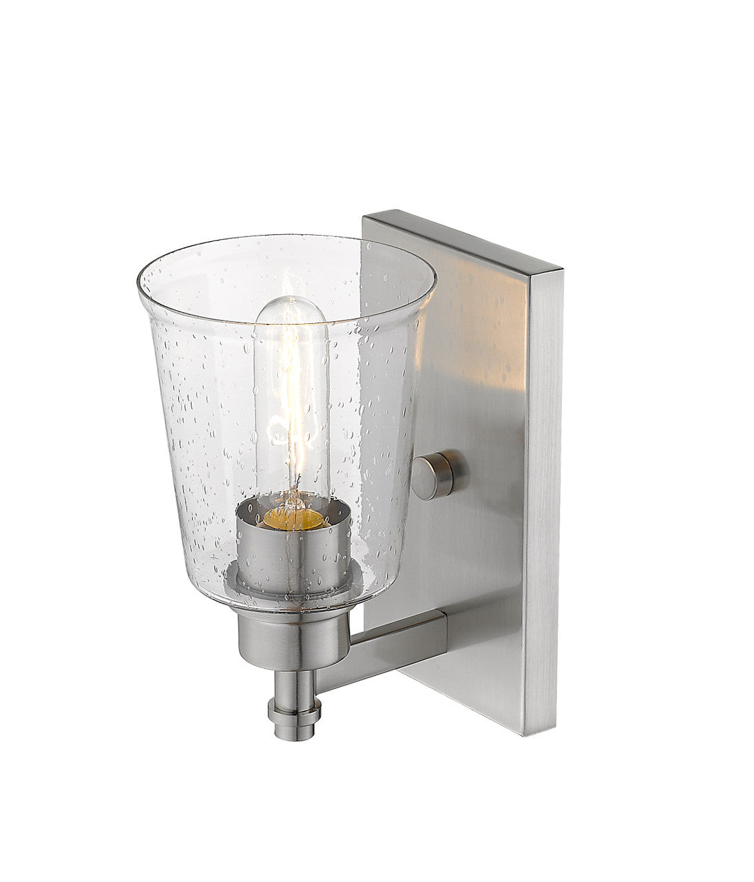 Z-Lite Bohin 1 Light Wall Sconce in Brushed Nickel  464-1S-BN