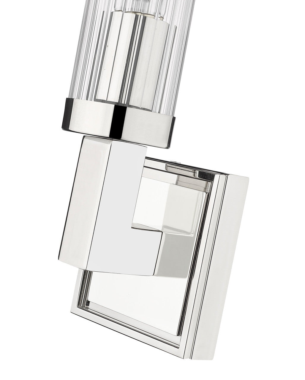 Z-Lite Beau 1 Light Wall Sconce in Polished Nickel 3031-1S-PN