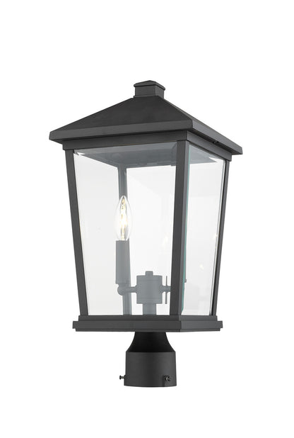 Z-Lite Beacon 2 Light Outdoor Post Mount Fixture in Oil Rubbed Bronze 568PHBR-ORB