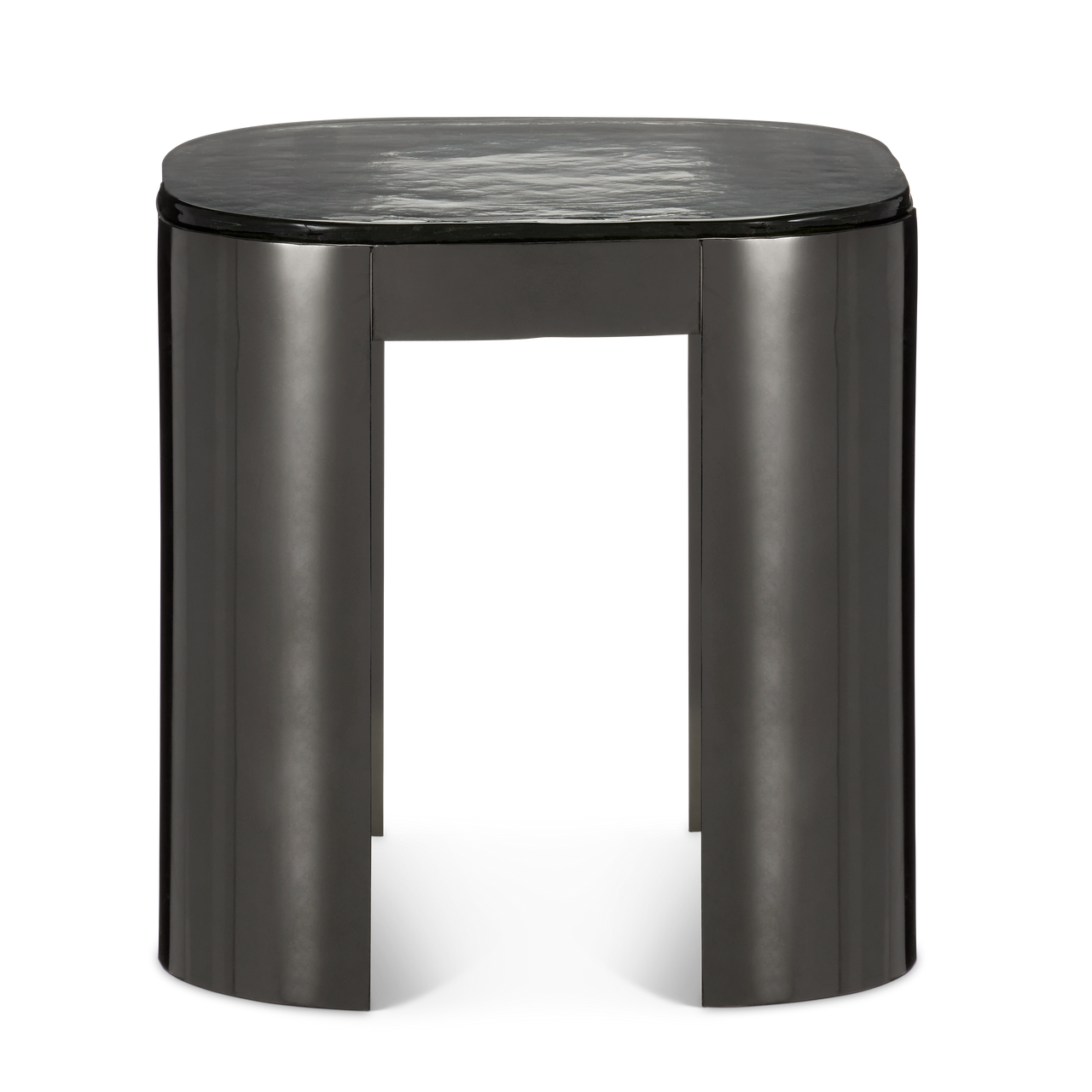 Currey & Co. Sev Graphite Accent Table 4000-0160