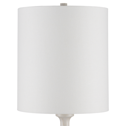 Currey & Co. Malayan White Table Lamp 6000-0896