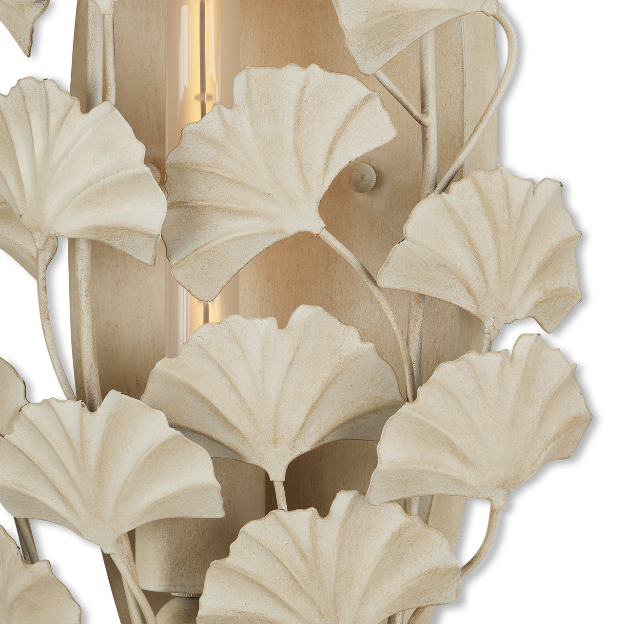 Currey & Co. Maidenhair Ivory Wall Sconce 5000-0230