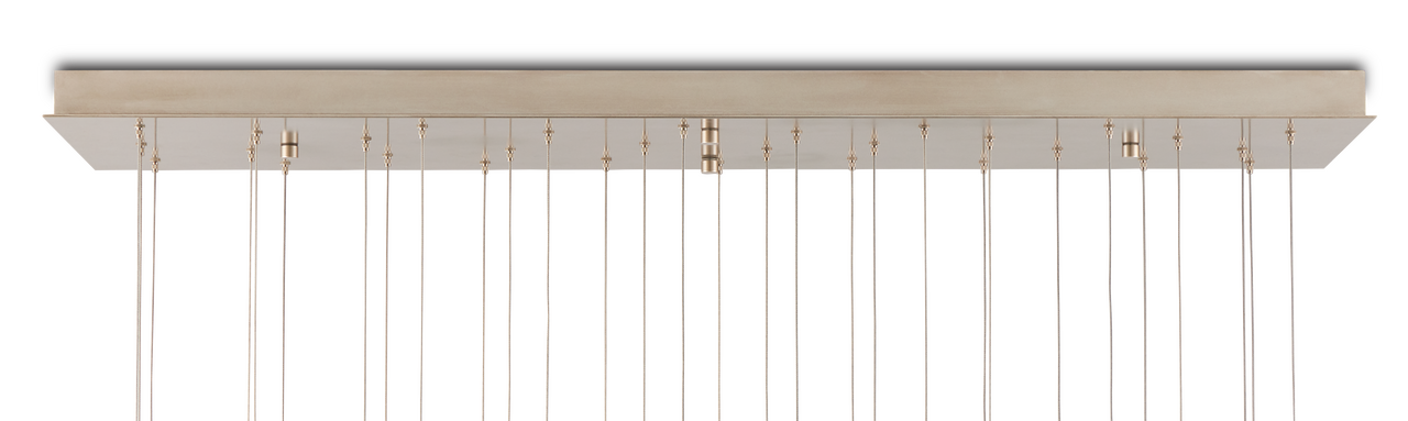 Currey & Co. Parish 30-Light Linear Multi-Drop Pendant 9000-1190