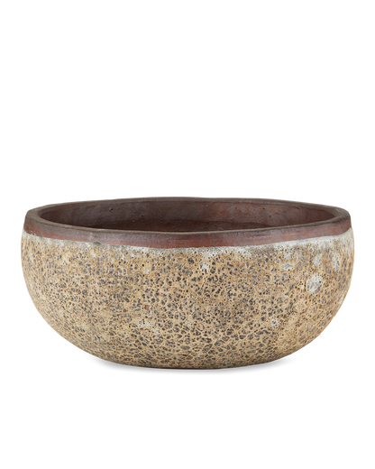 Currey & Co. Lyra Beige Large Planter 2200-0041