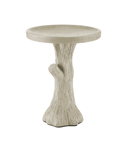 Currey & Co Faux Bois Medium Bird Bath in Portland 2200-0045