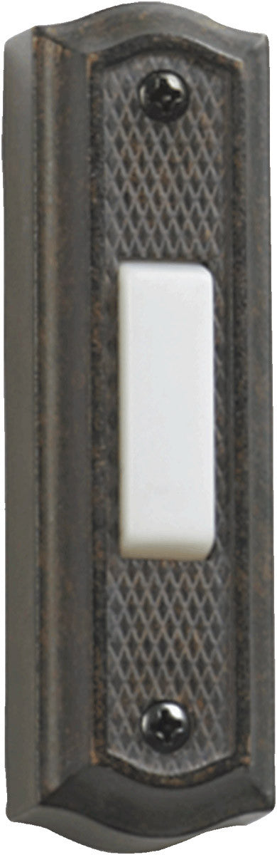 Quorum Door Chime Button in Toasted Sienna 7-301-44