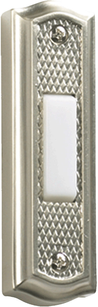 Quorum Door Chime Button in Satin Nickel 7-301-65