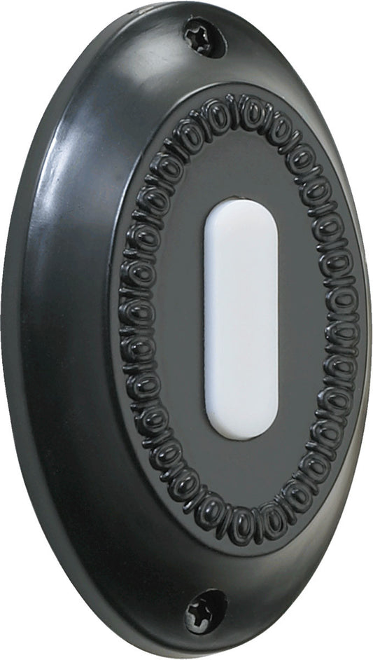 Quorum Door Chime Button in Old World 7-307-95