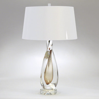 Global Views Amber Twist Lamp 7.60056