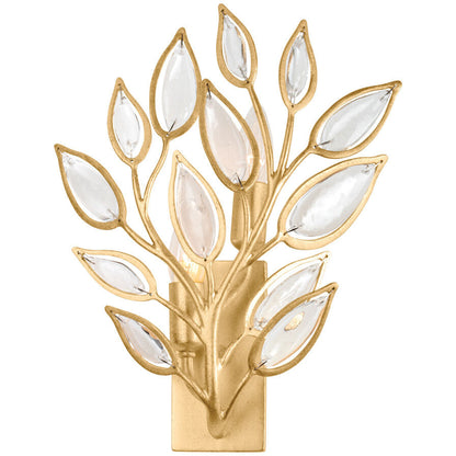 Hudson Valley Lighting Fairlee Wall Sconce in Vintage Gold Leaf 7002-VGL