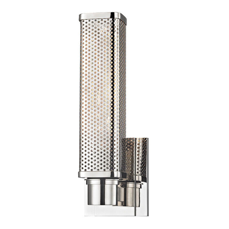 Hudson Valley Lighting Gibbs Wall Sconce in Polished Nickel 7031-PN