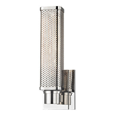 Hudson Valley Lighting Gibbs Wall Sconce in Polished Nickel 7031-PN